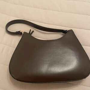 Elegant Dark Brown Shoulder Bag